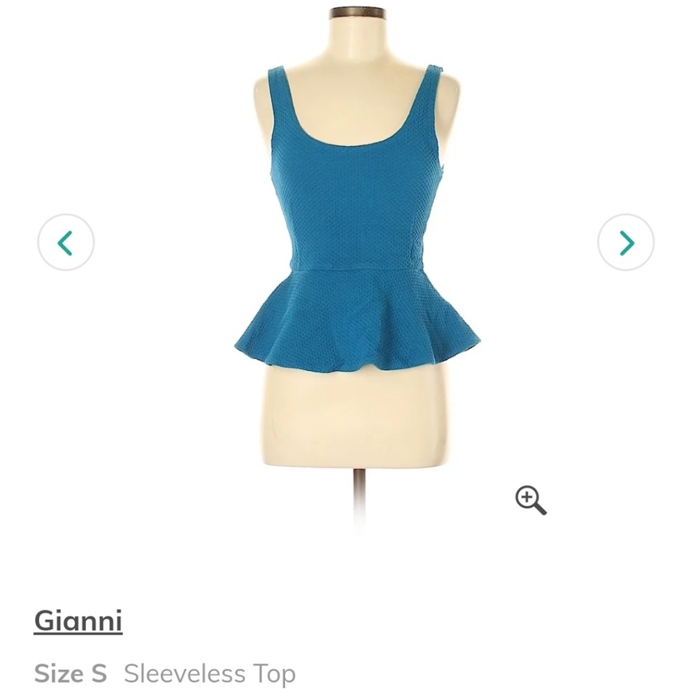 Gianni sleevless top